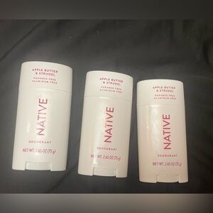 Native Deodorant Trio in Apple Butter & Strudel